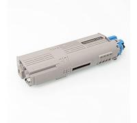 Okra 4 tóneres compatibles con Oki C532 C542 563 573 Toner Oki 46490608 46490607 46490606 46490605 para Oki C532 C532DN C542 C542DN MC563 MC563 MC563 MC5605 3DN MC57. 3 MC573DN (KCMY) (negro)