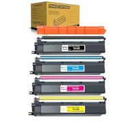 Okra 4 unidades de tóner 249 compatibles con Brother TN249 TN-249 TN249XL TN-249XL Tóner para Brother TN-249 TN249 XXL HL-L8230cdw HL-L8240cdw MFC-L8340cdw MFC-L8390cdw (4 unidades KCMY)