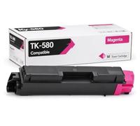 Okra TK-580 - Tóner compatible con Kyocera 1T02KTBNL0 (TK-580 M) para Kyocera ECOSYS P 6021 CDN Kyocera FS-C 5150 DN