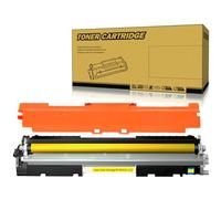 Okra Tóner 130A compatible con HP 126A Amarillo ( HP CE312A ) HP 130A Amarillo ( HP CF352A ) para HP Color Laserjet Pro M176n M175a M175nw M177fw CP1025nw CP1025 HP TopShot Laserjet Pro M275nw M275