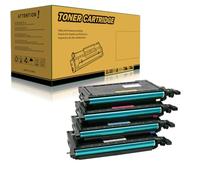 Okra Tóner C3800 compatible con Epson C3800 Tóner C13S051127 C13S051126 C13S051125 C13S051124 para Epson Aculaser C3800 C3800DN C3800DTN C3800N (cian)