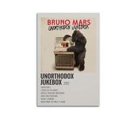 oksdjhrnn Bruno Mars - Póster decorativo en lienzo para pared, decoración moderna de dormitorio familiar, 30 x 45 cm, estilo sin marco