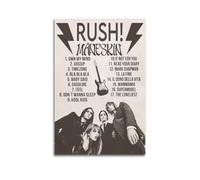 oksdjhrnn Måneskin RUSH - Póster sobre lienzo (30 x 45 cm), diseño de pared