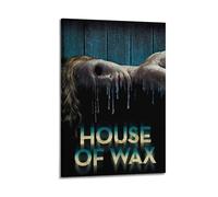 oksdjhrnn Póster decorativo de cine House of Wax para pared, decoración moderna para dormitorio, 20 x 30 cm, estilo marco