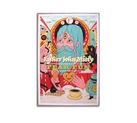 oksdjhrnn Póster decorativo en lienzo con portada de álbum Fear Fun de Father John Misty, arte de pared, decoración moderna para dormitorio, 20 x 30 cm, estilo sin marco