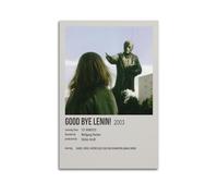 oksdjhrnn Póster decorativo en lienzo para decoración de pared con texto "Good Bye, Lenin!", 40 x 60 cm, estilo sin marco