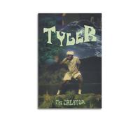 oksdjhrnn Tyler Poster The Creator - Póster decorativo en lienzo para pared, decoración moderna para dormitorio, 40 x 60 cm, estilo sin marco