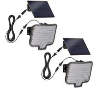 Oktaplex Ede LED Proyector solar para exteriores con sensor de movimiento IP44 blanco cálido 3000K Luz solar para exteriores antracita