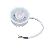 Oktaplex lighting Juego de 3 módulos LED planos para luz empotrada GU10 recambio plano 230V 4,8 W 380 lumen 2700K, IP20 Blanco cálido