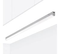 Oktaplex lighting Luminaria LED bajo armario cocina | Riga 13W Luminaria bajo armario con interruptor | blanco cálido 3000K extensible | longitud:84cm