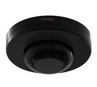 Oktaplex Pia detector de movimiento exterior e interior infrarrojo 360 | Detector de presencia IP65 230V sensor de movimiento PIR negro