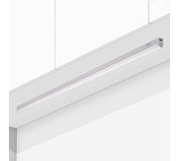 Oktaplex Riga LED luminaria bajo armario 114cm blanco neutro 4000K tira de LED 230V 1630 lumen con interruptor luminaria bajo armario extensible-cocina 18W