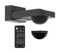 Oktaplex Tea detector de movimiento exterior antracita 360 grados incl. mando a distancia sensor de infrarrojos 9 m alcance 230 V IP65 para techo y pared