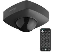 Oktaplex Tim - Detector de movimiento para exteriores (360 grados, incluye mando a distancia, sensor de movimiento por infrarrojos, IP65, 230 V)