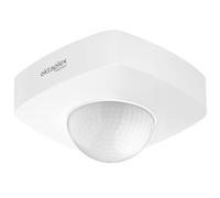 Oktaplex Tim detector de presencia 360° detector de movimiento exterior IP65 PIR sensor de movimiento blanco 230V acumulación