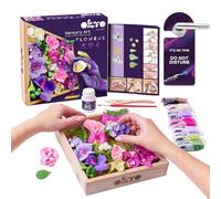 Okto Kit de arte inspiracional | Conjunto de arte 3D para decoración de paredes del hogar | Kits de manualidades para adultos y adolescentes | Caja de manualidades con arcilla para modelar para