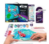 OKTO Oktoclay Koi Carps - Set de Pintura de Espuma de Espuma (10002), Multicolor