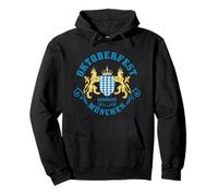 Oktoberfest Bandera de Baviera Munich Prost Beer Alemania Sudadera con Capucha