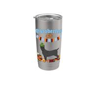 Oktoberfest de Cane Corso Vaso térmico de acero inoxidable de doble pared