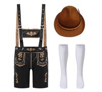Oktoberfest Disfraz de cosplay festivo para celebraciones. Traje tradicional de fiesta de cerveza con tirantes, perfecto para todo el año. Vestido de disfraz sexy para mujer de 1791 para Halloween
