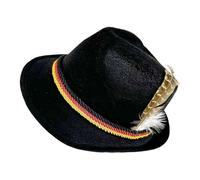 Oktoberfest Hat - No Woven Bavarian Headwear, Festival Costume Accessory | Traditional German Party Celebration Costume System For Adults Halloween Carnival Beer Festivals Holiday Celebrations Cospla
