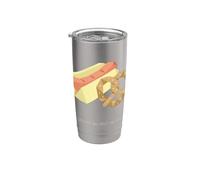 Oktoberfest I'm On My Wurst Pretzel de comportamiento Vaso térmico de acero inoxidable de doble pared