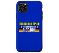 Oktoberfest Leck Mich Am Arsch! Divertido Alemán Chiste Alemán Hombres Carcasa para iPhone 11 Pro MAX