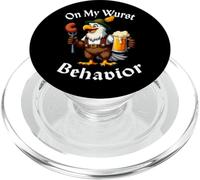 Oktoberfest On My Wurst Comportamiento Funny Eagle German Festival PopSockets PopGrip para MagSafe