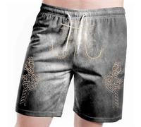 Oktoberfest Pantalones de Piel para Hombre con Tirantes Tela Retro CláSicos Elegantes BáVaro Traje Regional