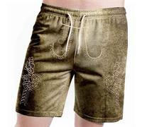 Oktoberfest Pantalones de Piel para Hombre con Tirantes Tela Retro CláSicos Elegantes BáVaro Traje Regional