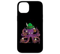 Oktoberfest Party Funny German Octopus Hat Beer Festival Hombres Carcasa para iPhone 14 Plus