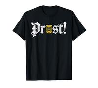 Oktoberfest Prost Funny German Cheer Vintage Beer Drinking Camiseta