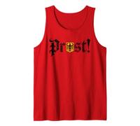 Oktoberfest Prost Funny German Cheer Vintage Beer Drinking Camiseta sin Mangas