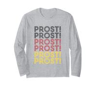 Oktoberfest Prost Funny German Cheer Vintage Beer Drinking Manga Larga