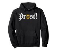 Oktoberfest Prost Funny German Cheer Vintage Beer Drinking Sudadera con Capucha
