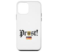 Oktoberfest Prost Funny German Flag Vintage Beer Drinking Carcasa para iPhone 12 Mini