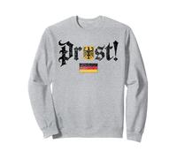 Oktoberfest Prost Funny German Flag Vintage Beer Drinking Sudadera