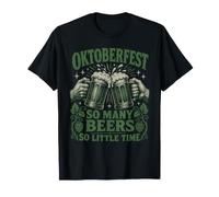 Oktoberfest Tantas Cervezas Tan Poco Tiempo Camiseta