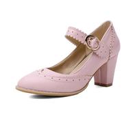 Oktoberfest Zapatos tiroleses para mujer, elegantes Mary Jane Pumps Casual Patchwork Lazo Pajarita Tacones Altos Cómodos Lolita Tacones Altos Zapatos Rockabilly Lacado Zapatos de Novia para Baile Boda