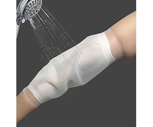 OKUGAIYA Protector de línea PICC impermeable para adultos y cubierta de vendaje para ducha de brazo de quimioterapia, cubierta de brazo medio Elbow para adultos y niños (M)
