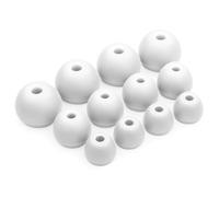 Okuli 12 x Silicona Gomas Auriculares Puntas de Repuesto para Beats Flex, Tour 2.0 Auriculares en Blanco