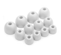 Okuli 12 x Silicona Gomas Auriculares Puntas de Repuesto para Beats Studio Buds, Fit Pro Auriculares en Gris