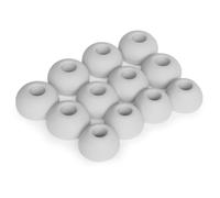 Okuli 12 x Silicona Gomas Auriculares Puntas de Repuesto para JBL Endurance Race Auriculares en Blanco