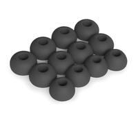 Okuli 12 x Silicona Gomas Auriculares Puntas de Repuesto para JBL Endurance Race Auriculares en Negro