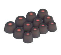 Okuli 12 x Silicona Gomas Auriculares Puntas de Repuesto para JBL Tune 230NC TWS, Live Pro+ Auriculares en Negro