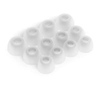 Okuli 12 x Silicona Gomas Auriculares Puntas de Repuesto para JBL Wave 200 TWS Auriculares en Blanco