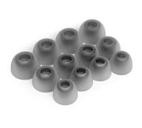 Okuli 12 x Silicona Gomas Auriculares Puntas de Repuesto para JBL Wave 200 TWS Auriculares en Negro