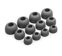 Okuli Juego de 12 almohadillas de silicona para auriculares Samsung Galaxy Buds 3 Pro, color gris