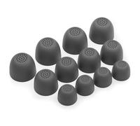 Okuli 12 x Silicona Gomas Auriculares Puntas de Repuesto para Samsung Galaxy Buds FE Auriculares en Gris