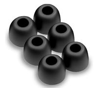 Okuli 6 x Silicona Gomas Auriculares Puntas de Repuesto para Google Pixel Buds Pro Auriculares en Negro